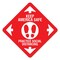 Signmission Keep America Safe Non-Slip Floor Graphic, 7in Vinyl Decal, 7" x 7", FD-X-7-99986 FD-X-7-99986 - alternate 1